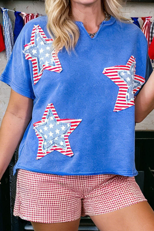 Casual Star Loose Fit Tee Women S–XL