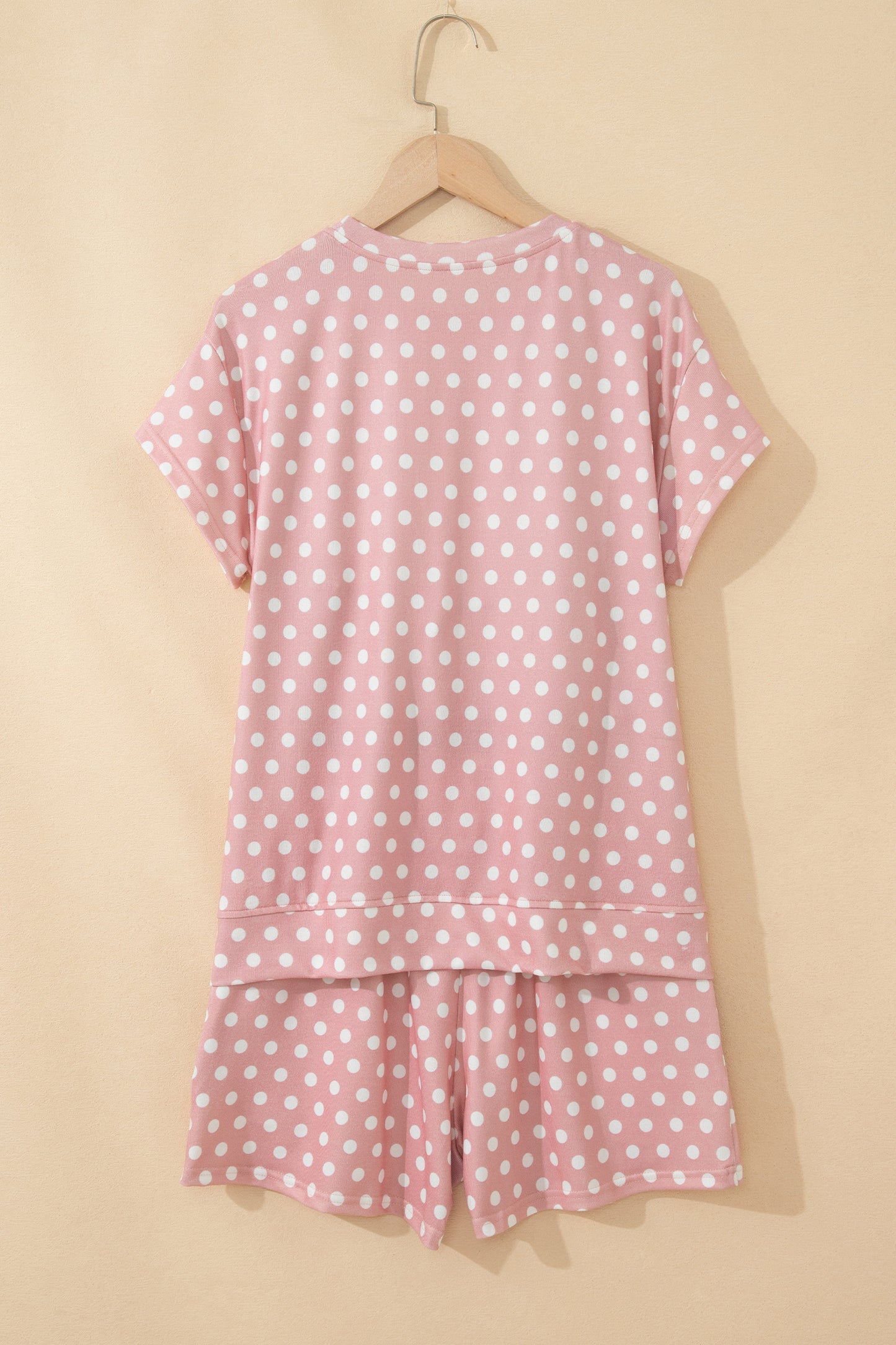 Polka Dot Print Short Set – Women S–2XL