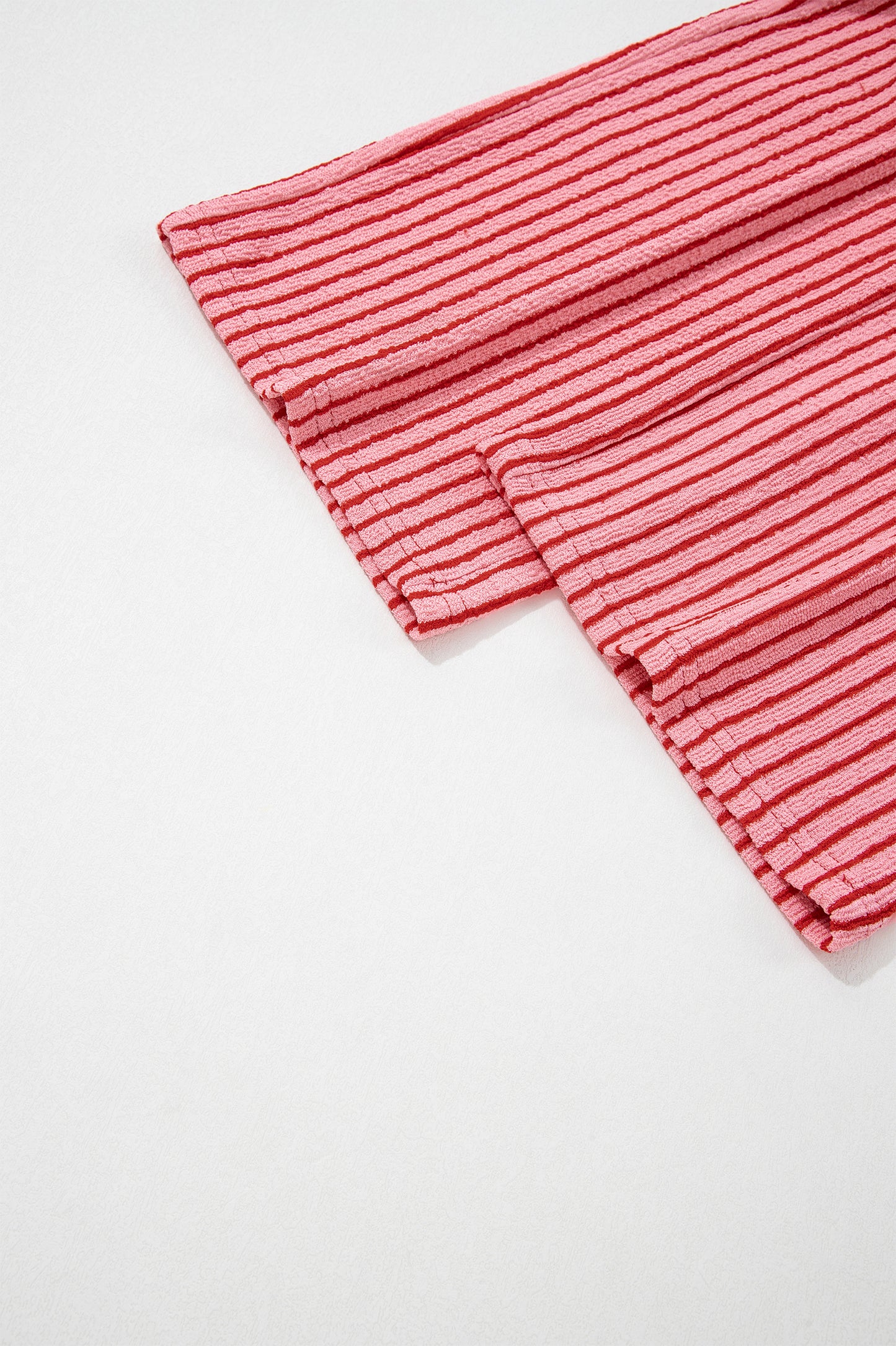 Striped Crop Pants Set Women S–XL