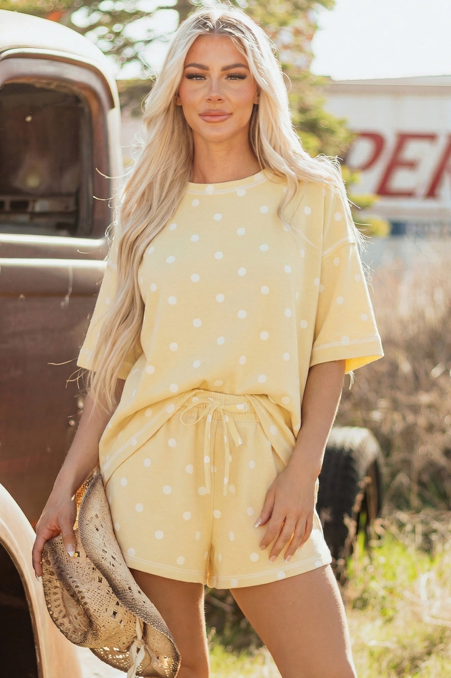 Polka Dot Short Set Women S–XL