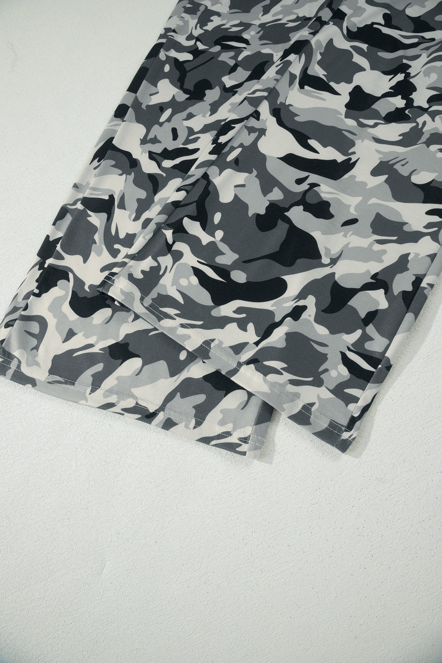 Camo Wide Leg Pants Women S–XL
