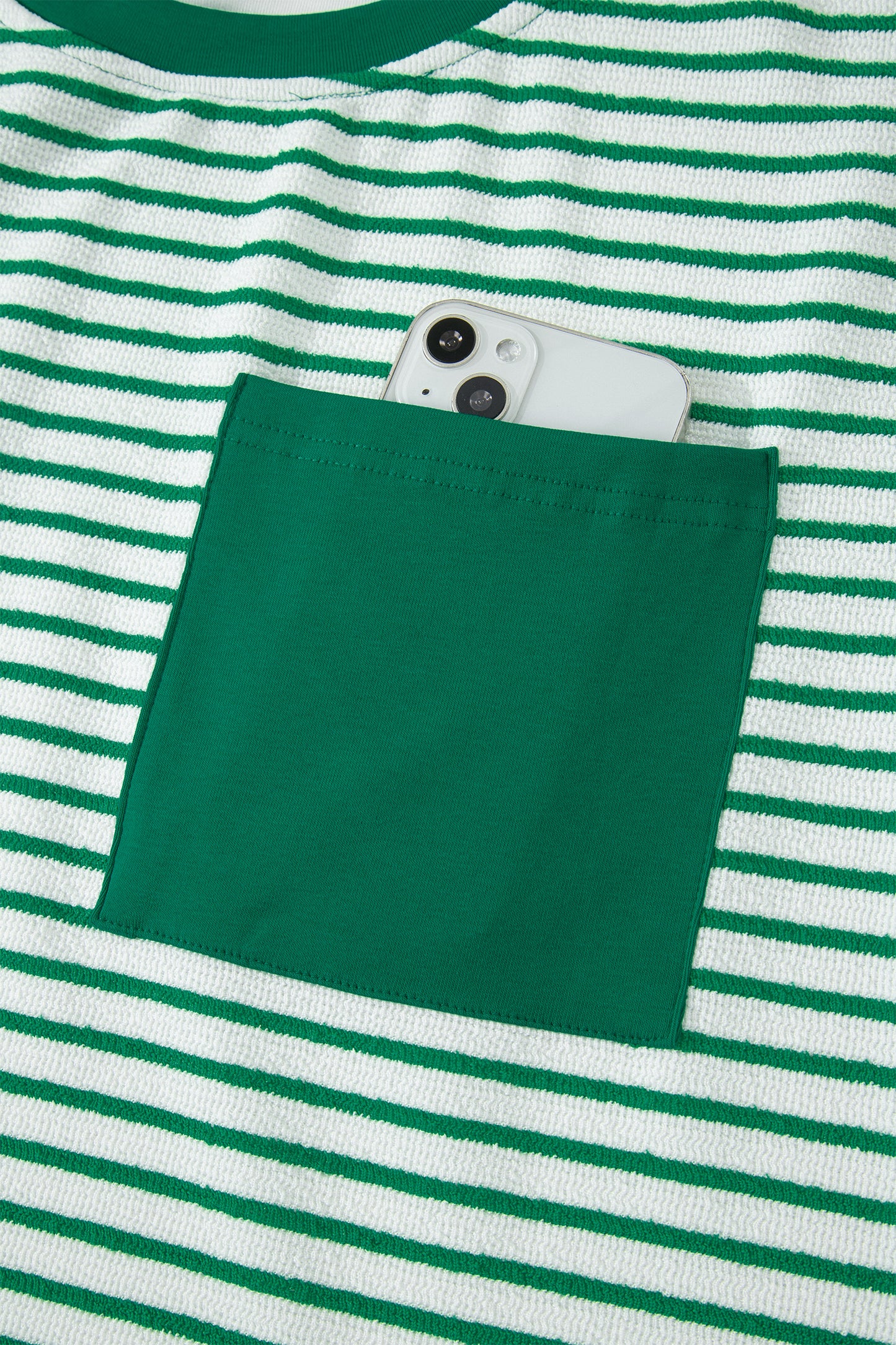 Striped Crop Pants Set Women S–XL