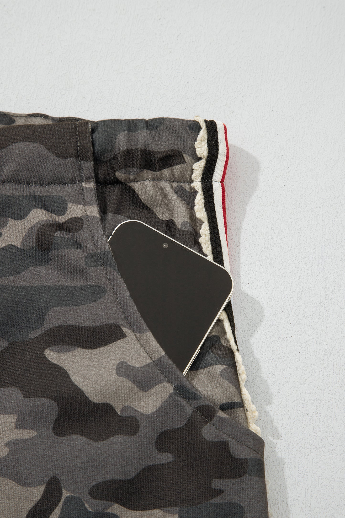 Camo Print Joggers with Side Stripe Detail – Women S–XL