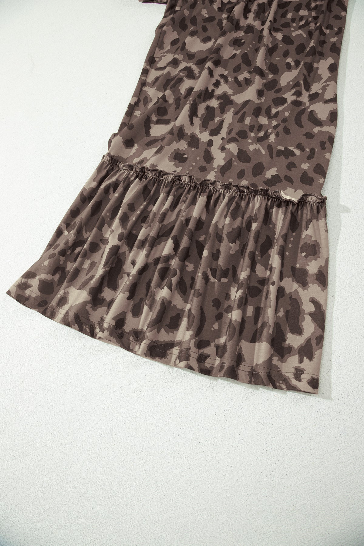 Womens Camo Print Wide Leg Pants S to XL