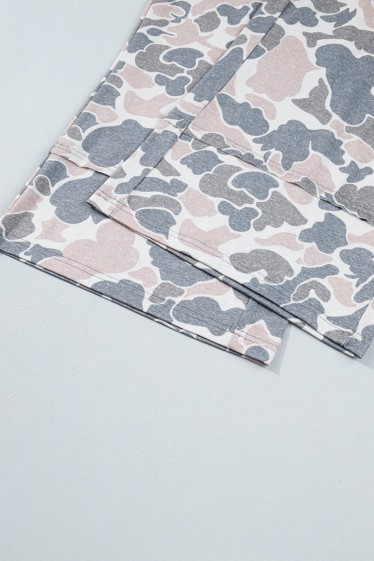 Womens Plus Size Khaki Camo Ankle Pants with Pockets 1X to 4X