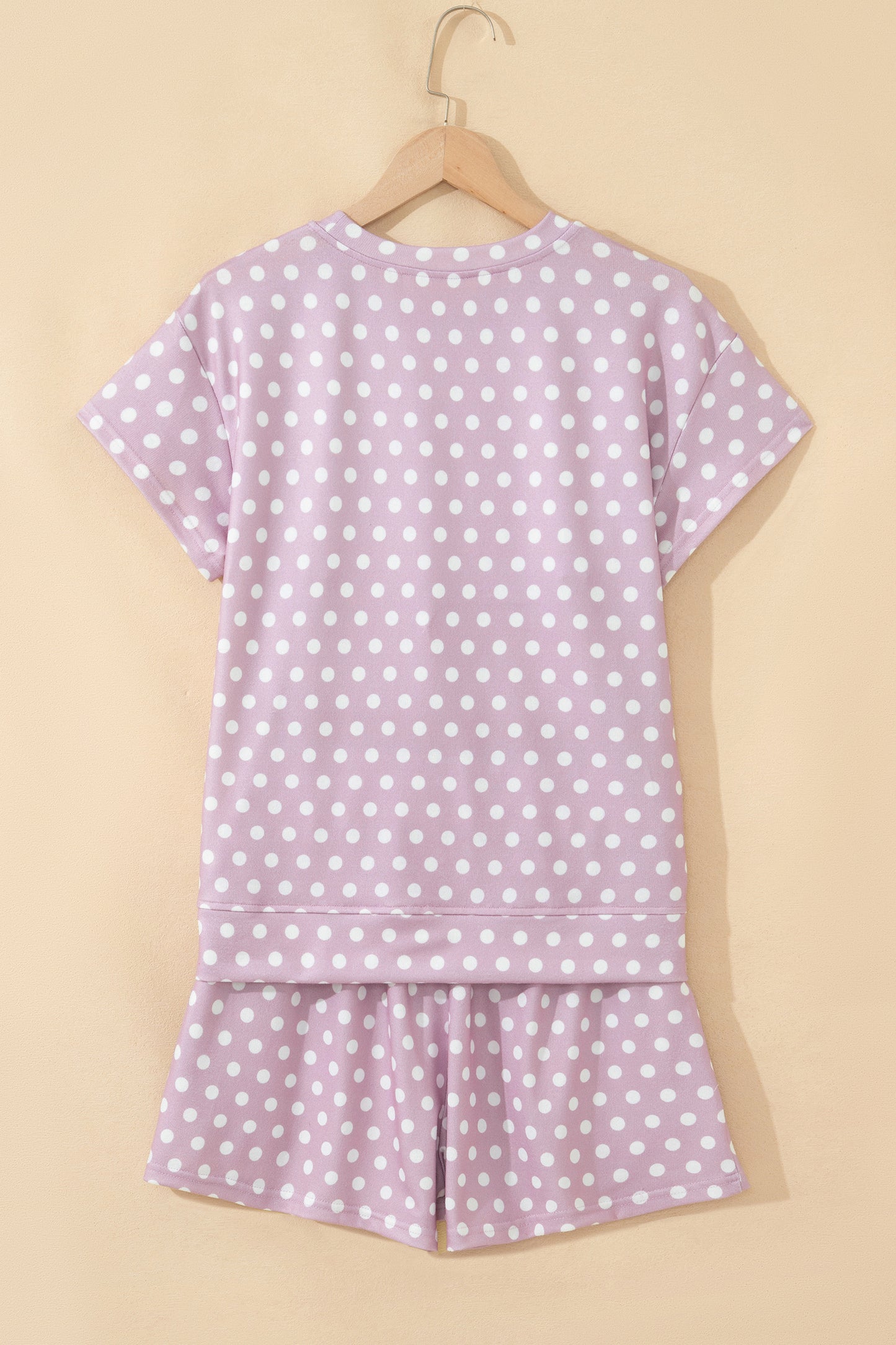 Polka Dot Print Short Set – Women S–2XL