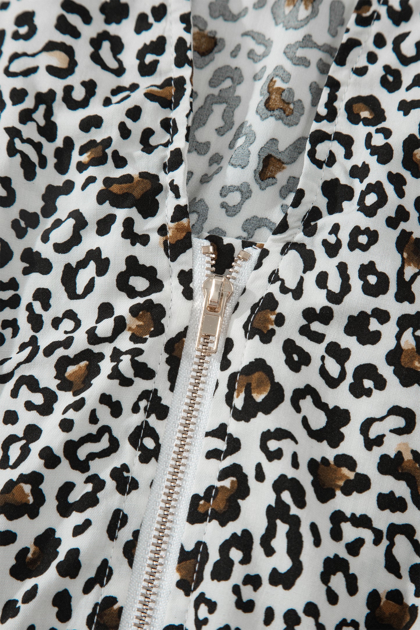 Leopard Print Maxi Dress Sleeveless Cinched Waist Women S–XL