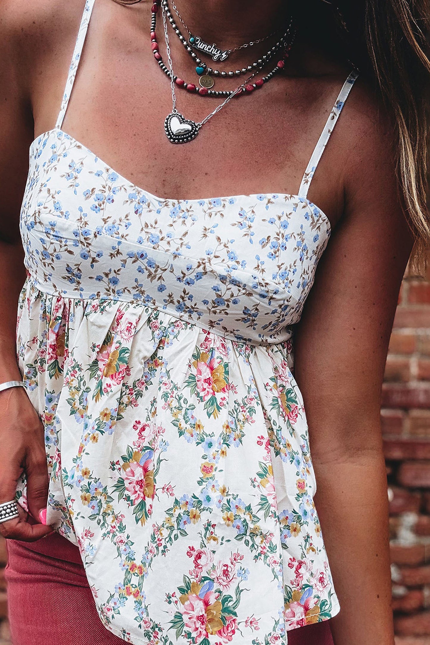 Floral Babydoll Top Women S–XL