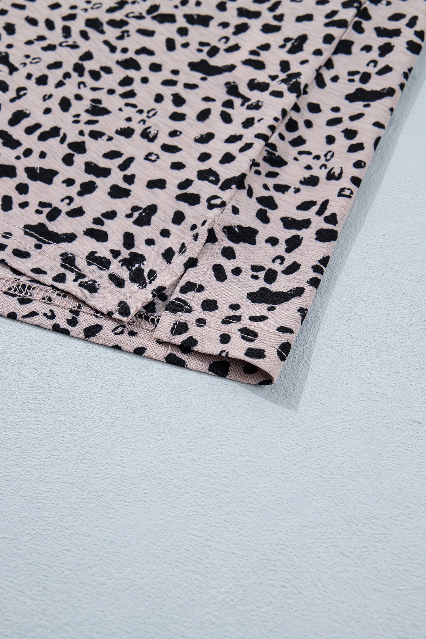 Leopard Print Ruffle Blouse Women S–XL