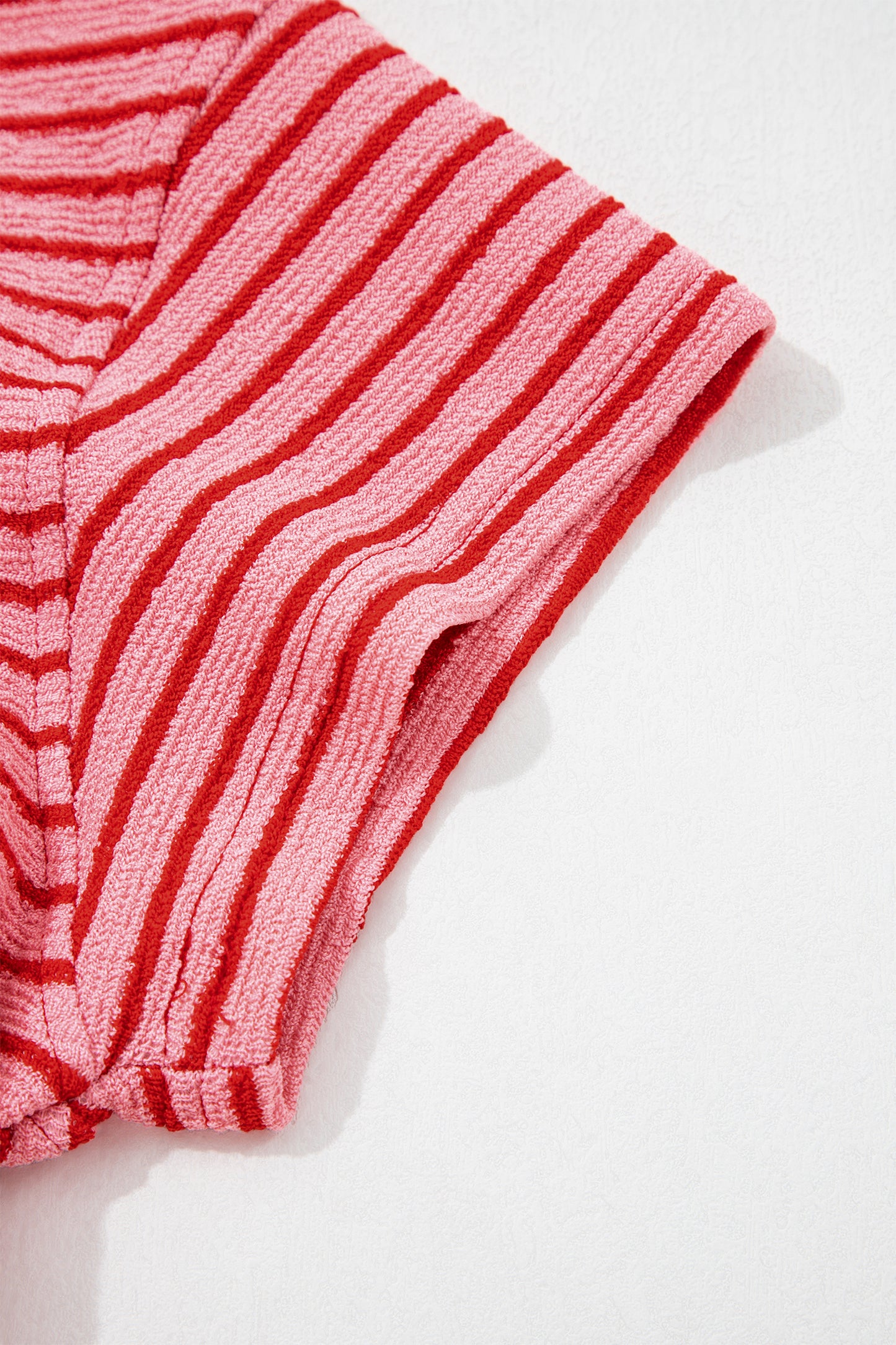 Striped Crop Pants Set Women S–XL