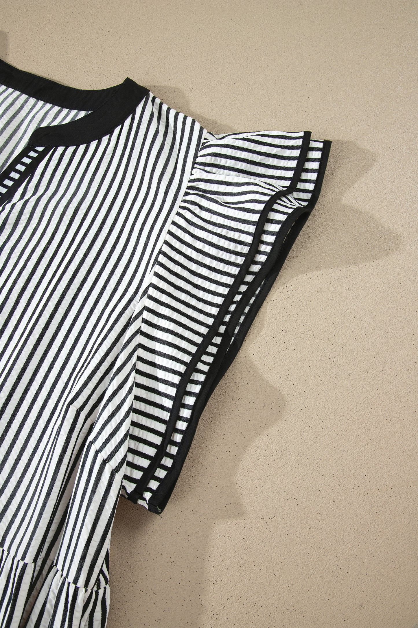 Plus Size Striped Maxi Dress Women 1X–4X