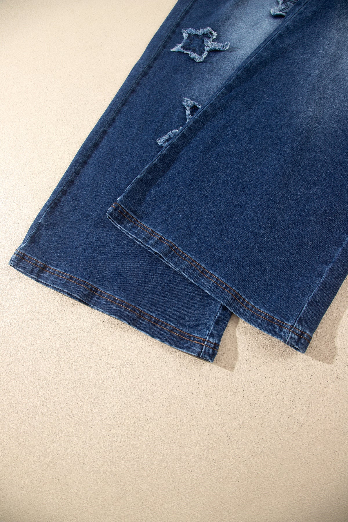 Women's Blue Star Wide Leg Jeans Size 4 to 16