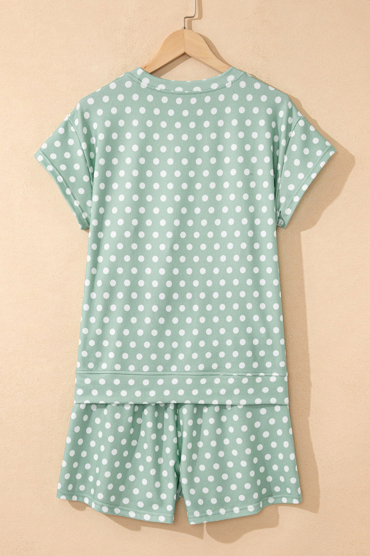 Polka Dot Print Short Set – Women S–2XL