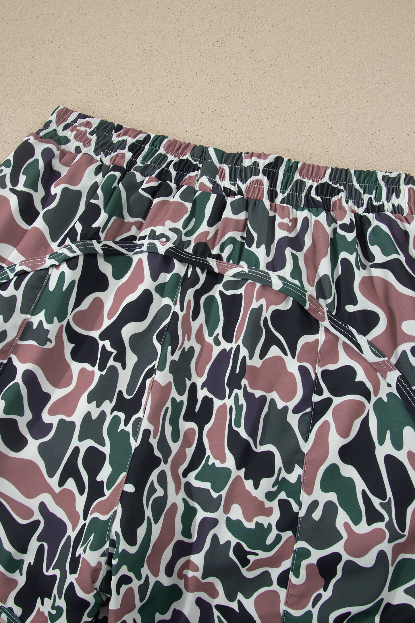 Camo Athletic Shorts Women S–XL