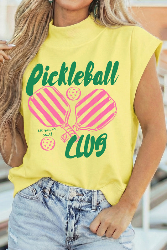 Pickleball Club Graphic Top Women S–XL