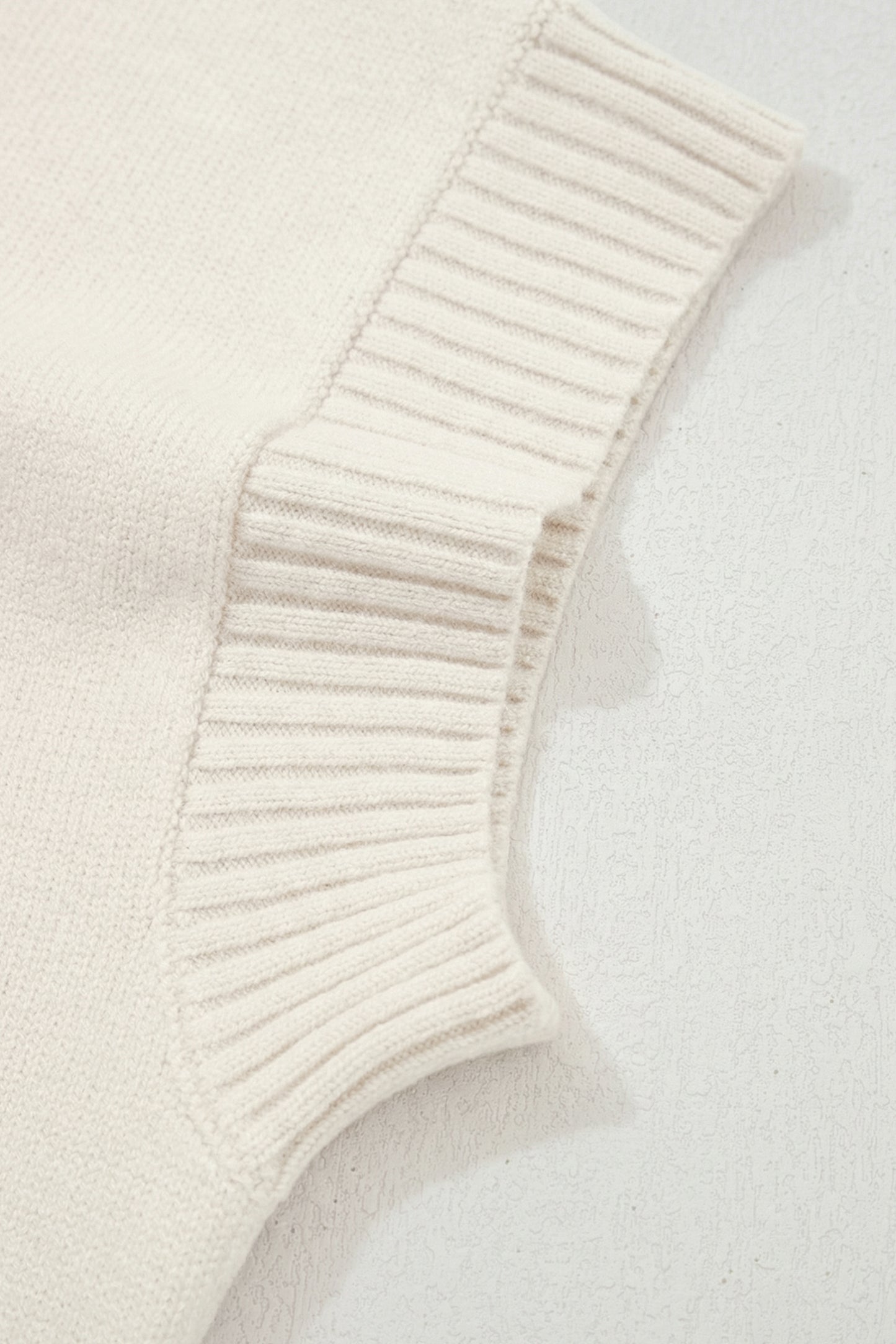Heart Graphic Cropped Short Sleeve Sweater