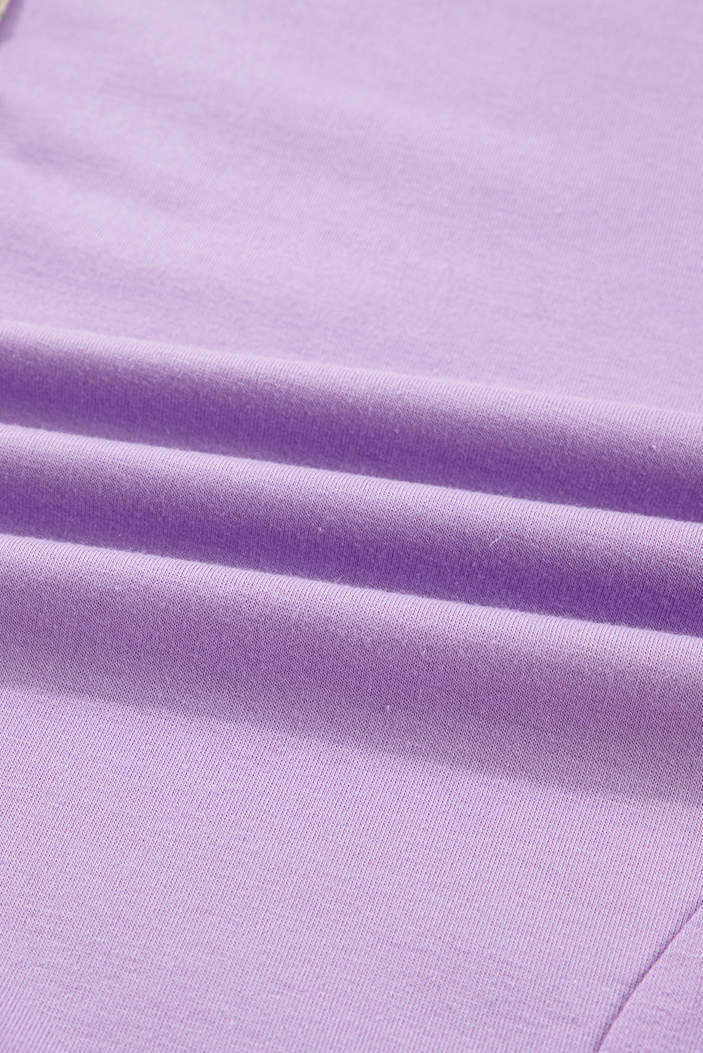 Stripe Patchwork Henley Drop Shoulder Pullover | Plus Size | Purple Stripe | 1X–4X