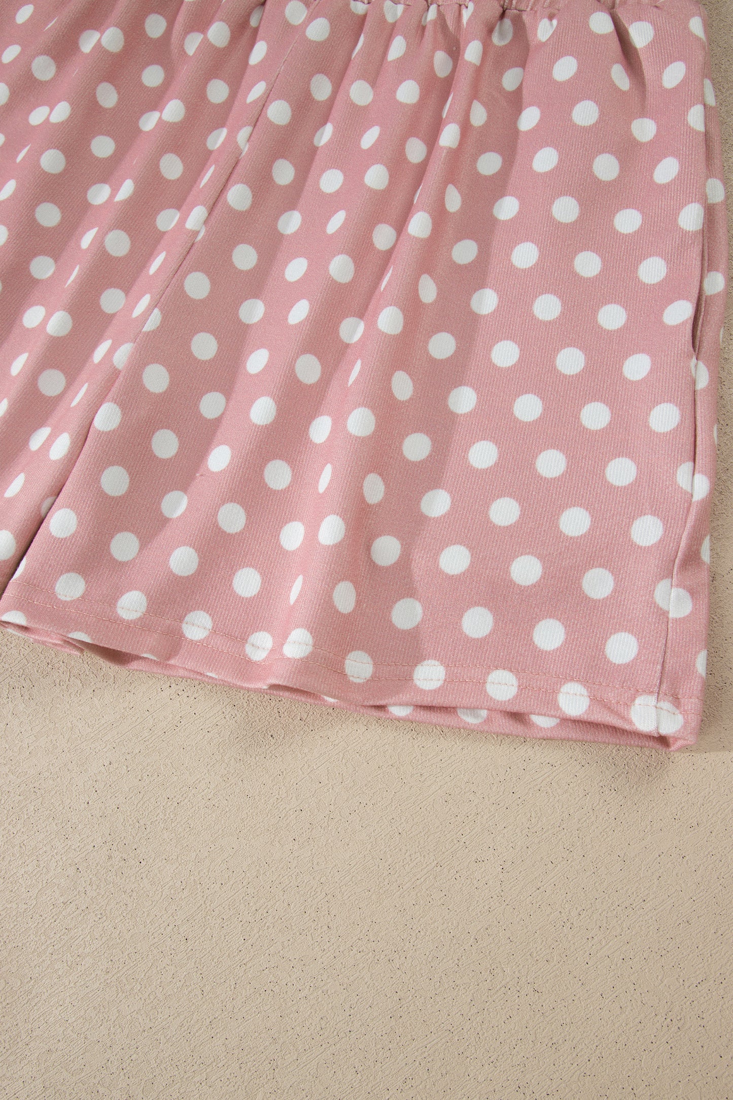 Polka Dot Print Short Set – Women S–2XL