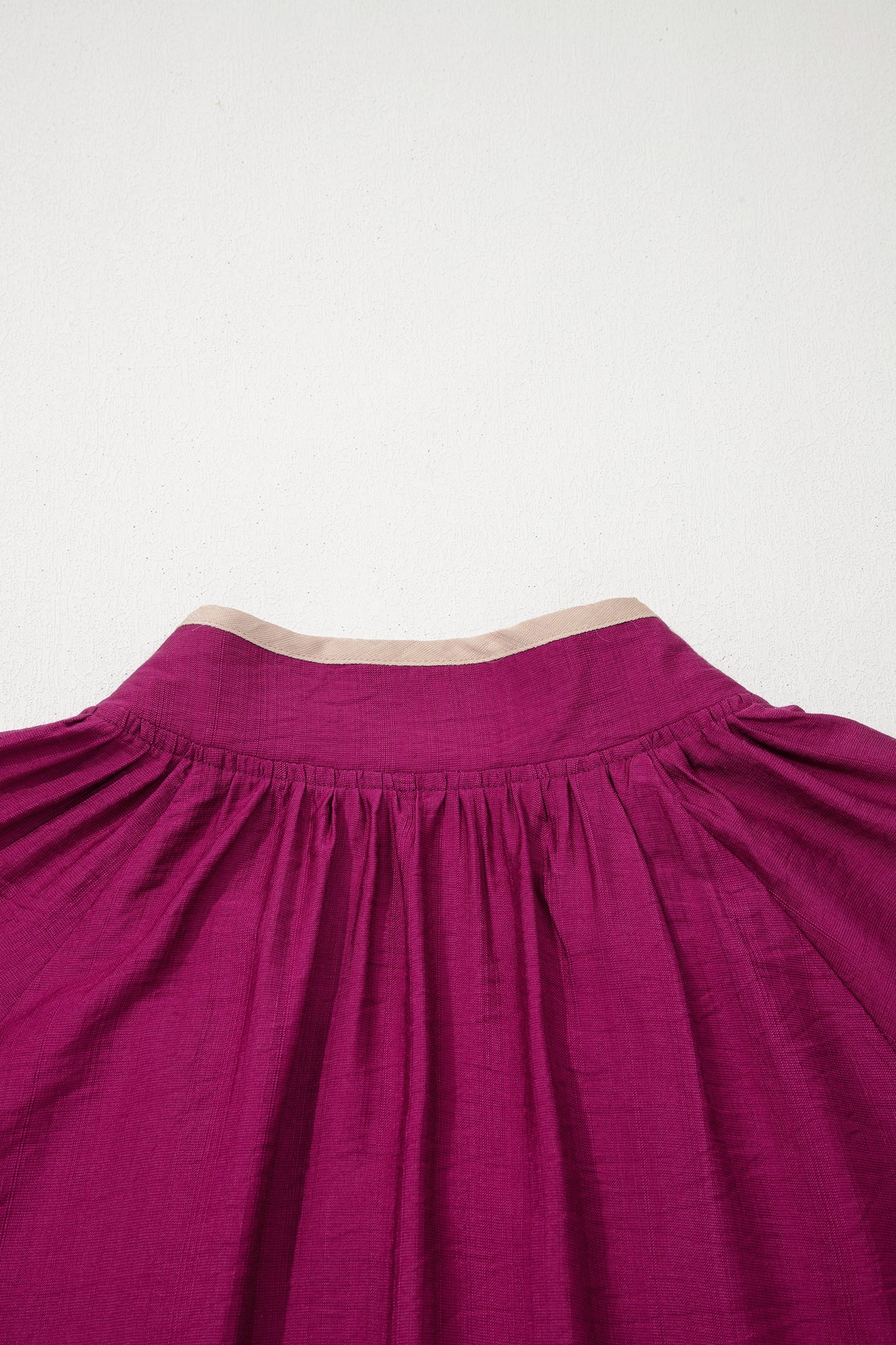 Womens Plus Size Maroon V Neck Blouse 1X–4X