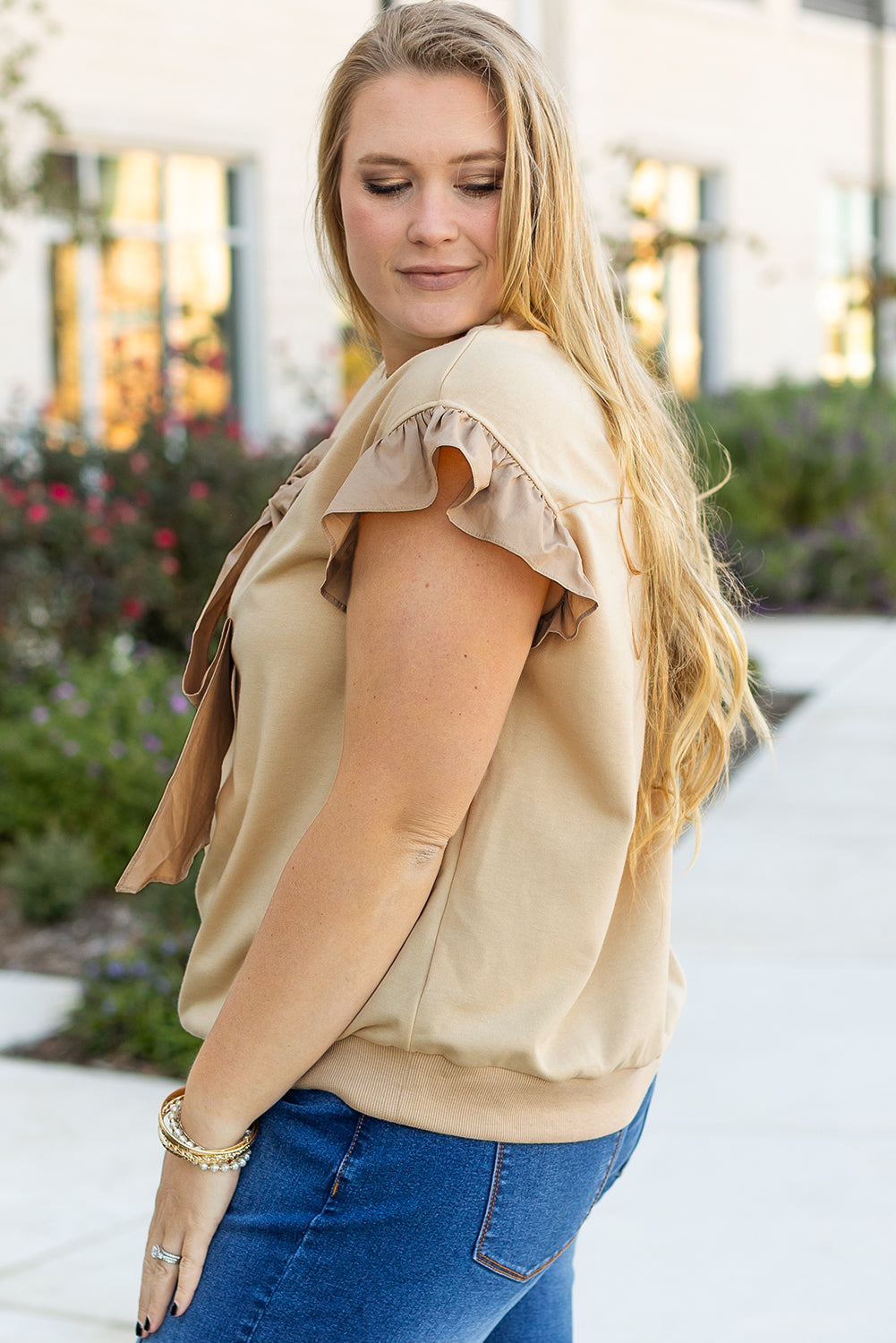 Plus Size Bow Top Women 1X–4X