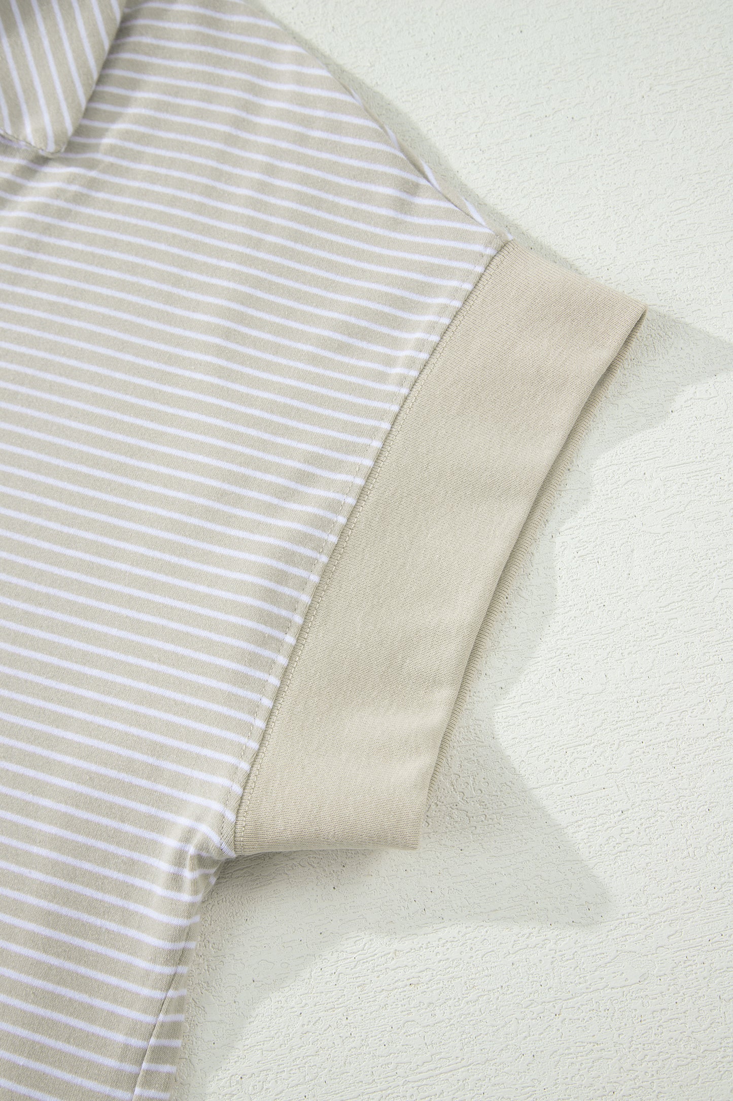 Striped Polo Shirt & Shorts Set Women S–2XL