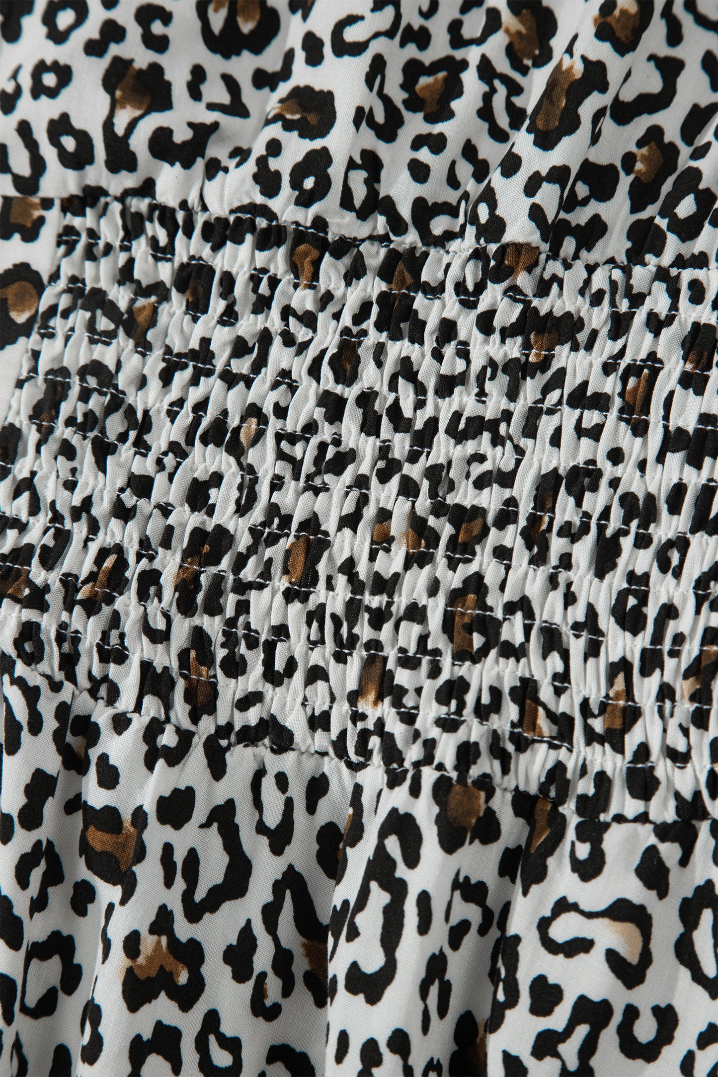 Leopard Print Maxi Dress Sleeveless Cinched Waist Women S–XL