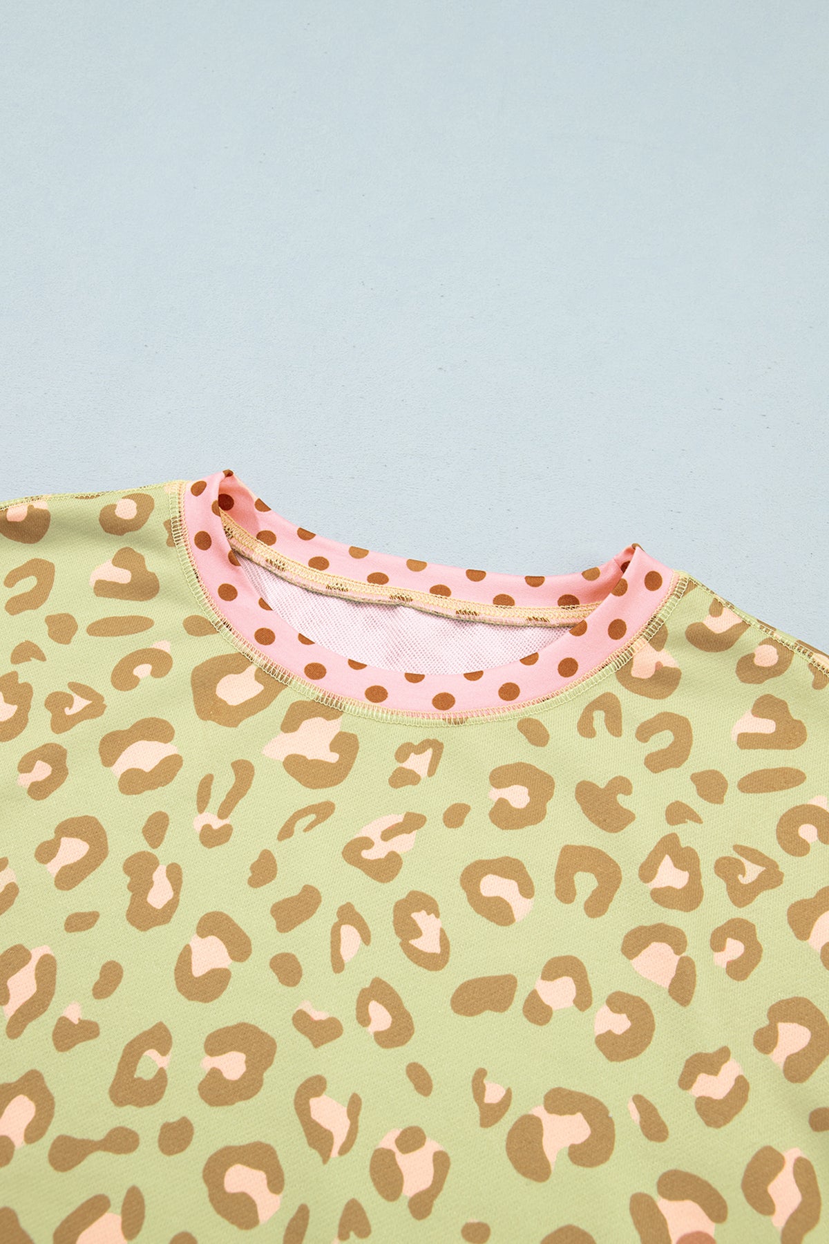 Leopard Print Long Sleeve Top S to XL
