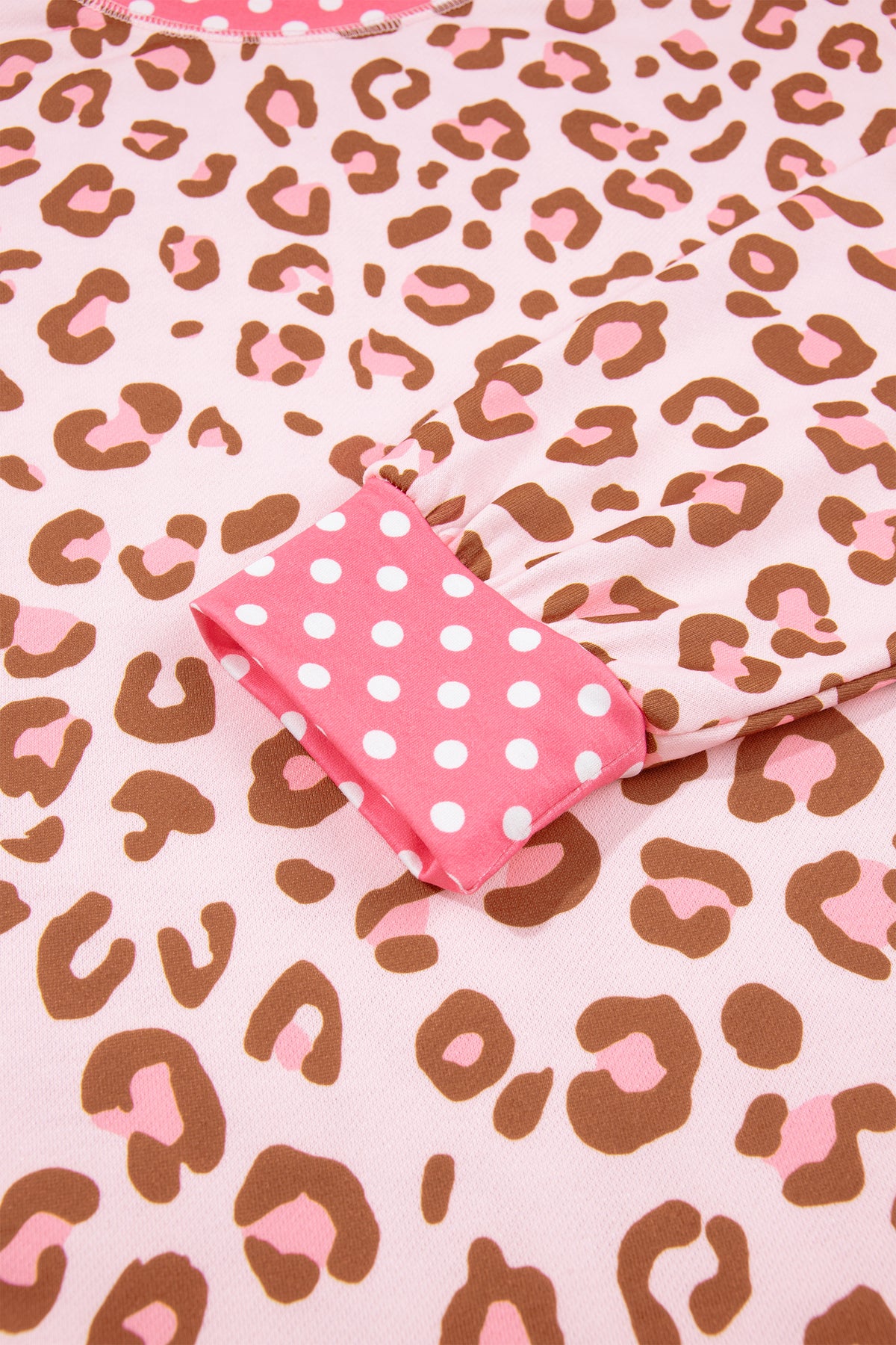 Leopard Print Long Sleeve Top S to XL