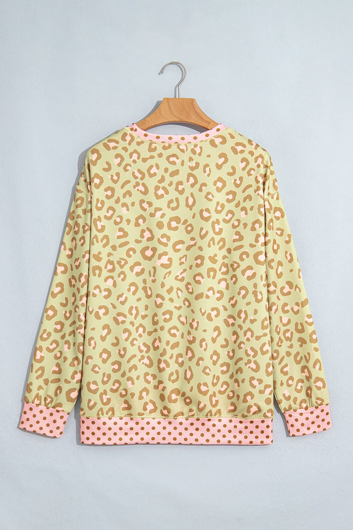 Leopard Print Long Sleeve Top S to XL