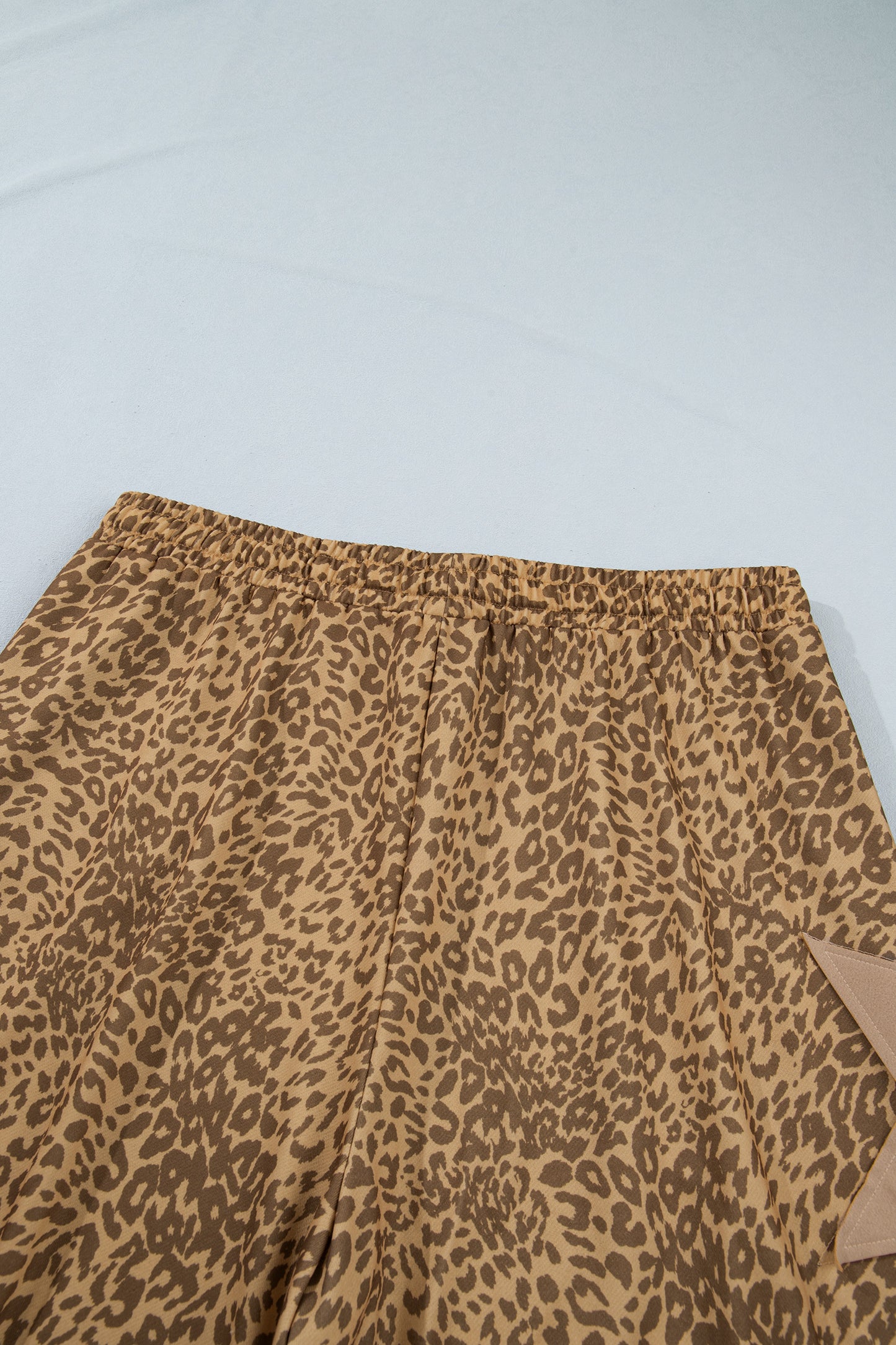 Plus Size Leopard Star Patch Jogger Pants Women 1X–4X