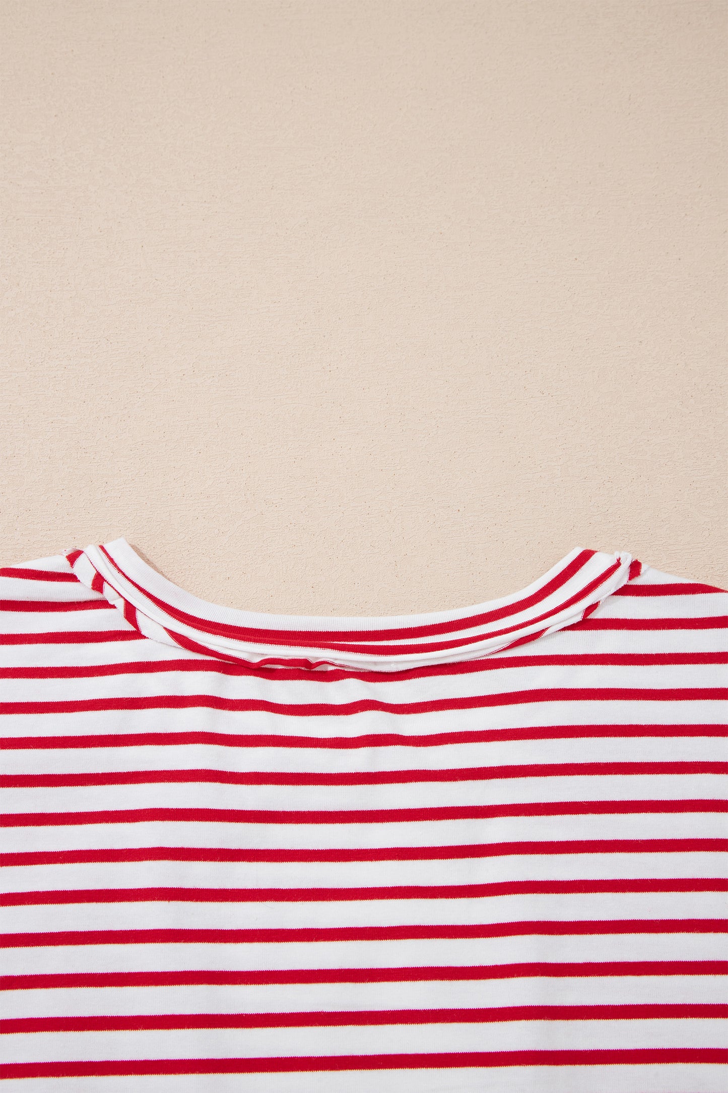 Striped Floral Puff Sleeve Top Women S–XL