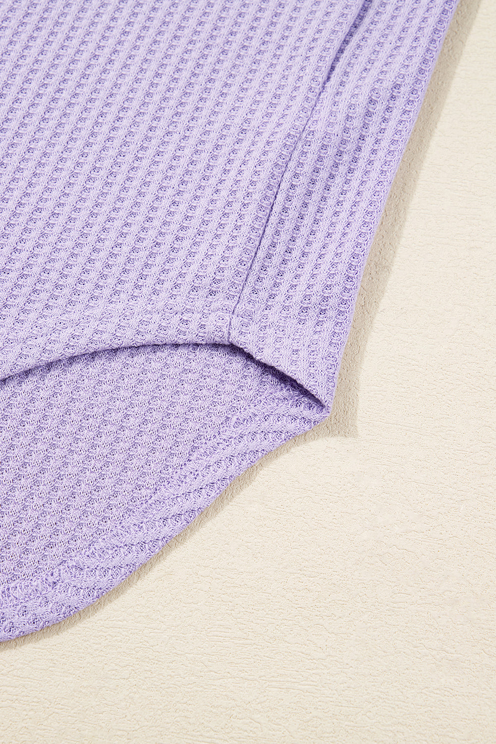 Waffle Knit Button-Front Drop Shoulder Cardigan | Plus Size | Orchid Petal | 1X–4X