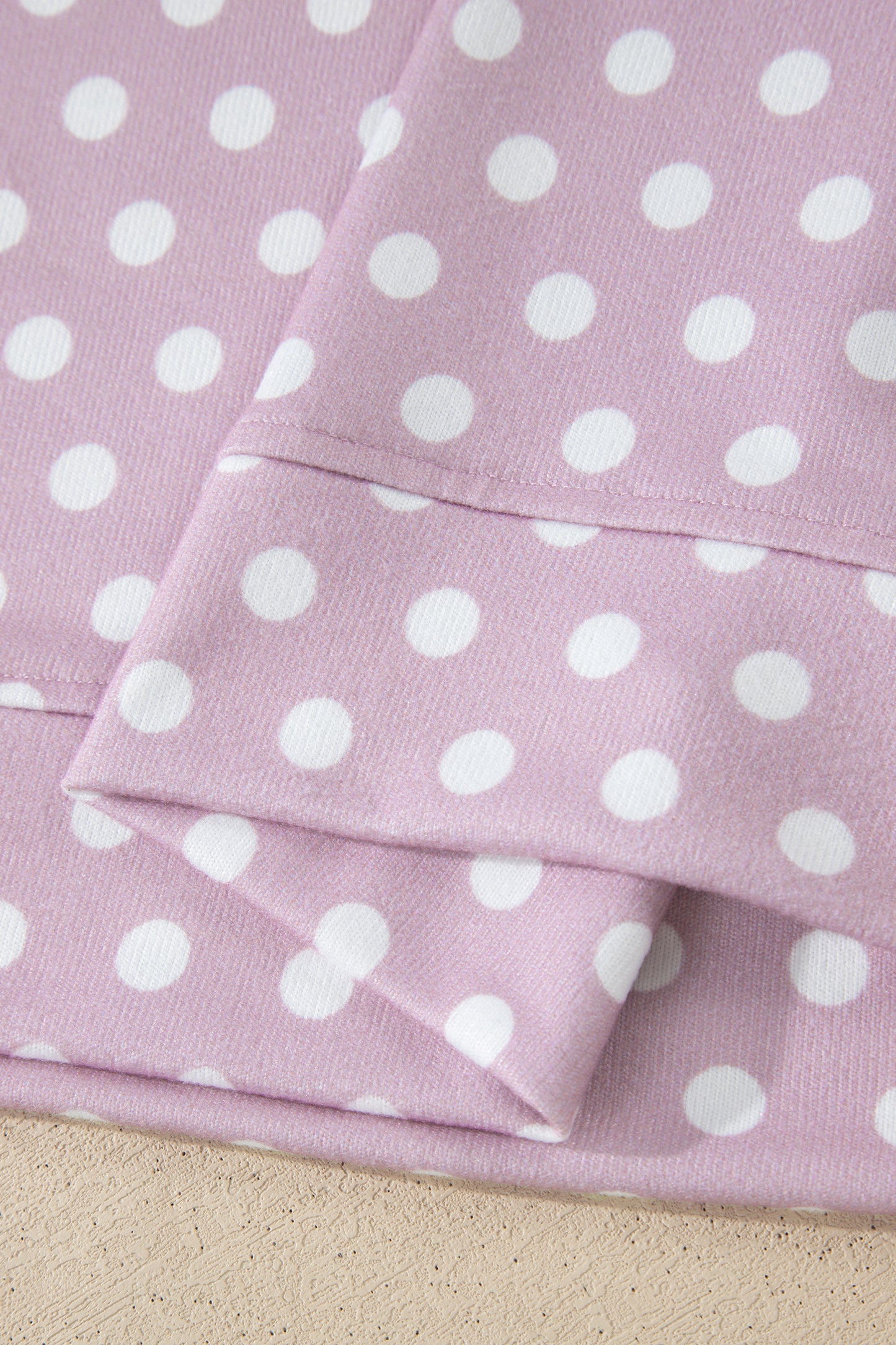 Polka Dot Print Short Set – Women S–2XL