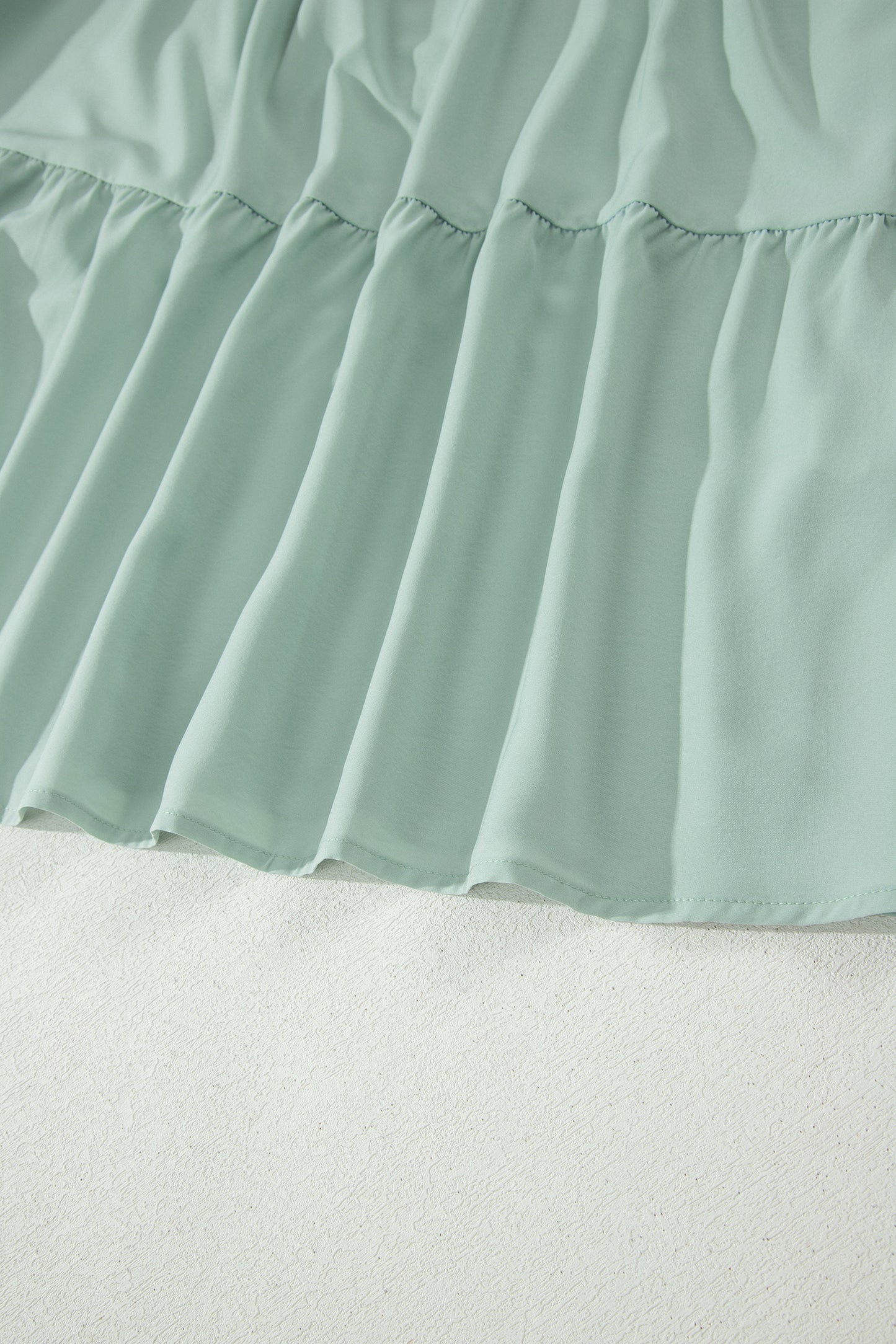 V-Neck Puff Sleeve High Waist Tiered Maxi Dress | 5 Colours | S–XL