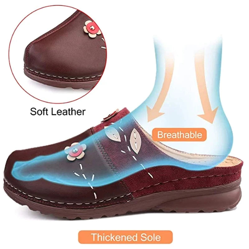Fashion Simple Women Comfort Sandal/Shoe Closed Toe For Daily Wear