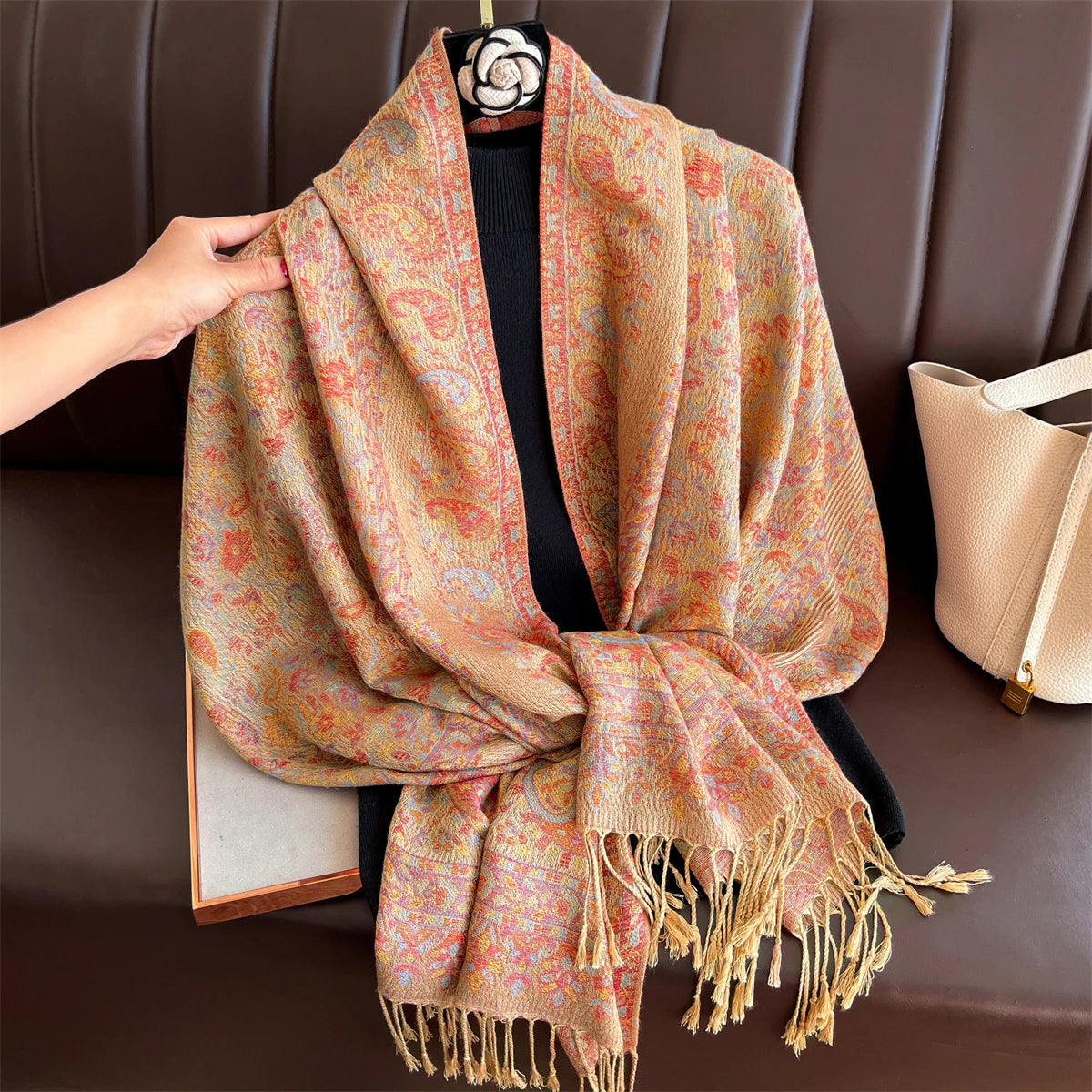 Luxury Winter Scarf/ Pashmina  Shawls Wraps Very Soft.