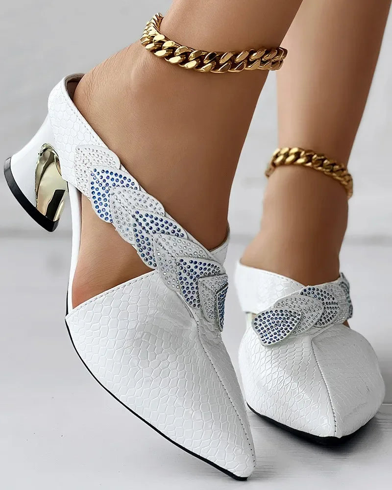 Shoes for Women Quality Women's Slip-On Outdoor Closed Toe Short Heel