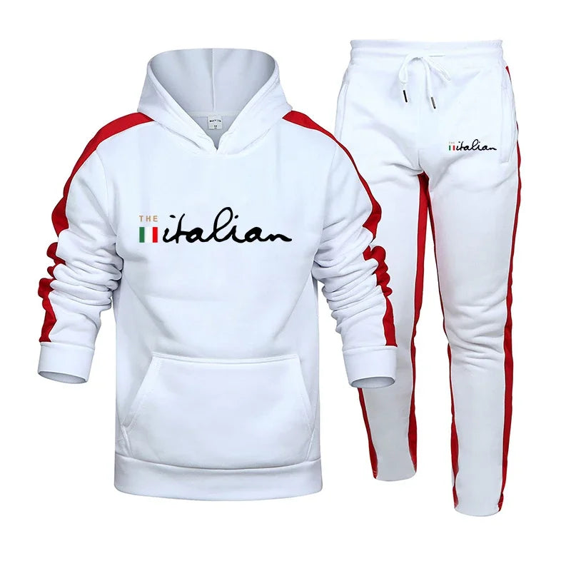 Jogging Fashion Popular Men's Two Piece Tracksuit Set Hoodie And Comfortable Casual Pant.  S-4X