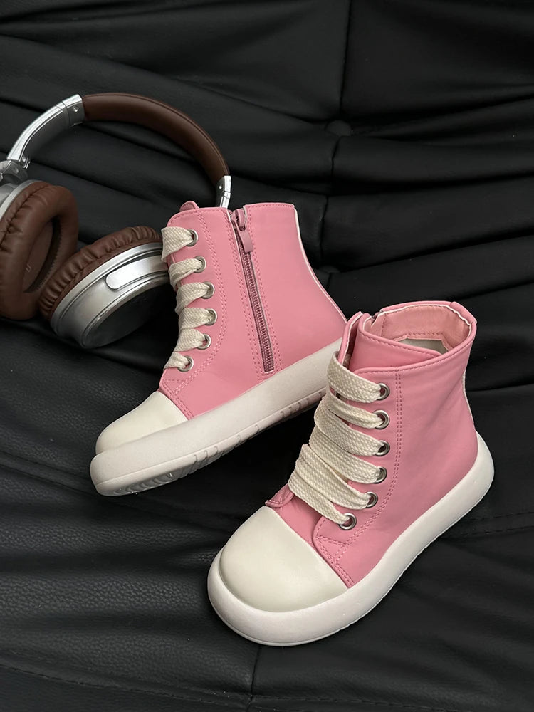 Children's Boots Autumn and Winter New Korean Style Short Boots for Boys and Girls Waterproof Mid-Calf Baby Girl Leather Boots Fashionable Brand Shoes