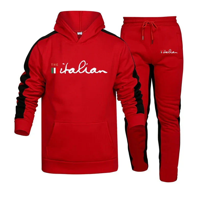 Jogging Fashion Popular Men's Two Piece Tracksuit Set Hoodie And Comfortable Casual Pant.  S-4X