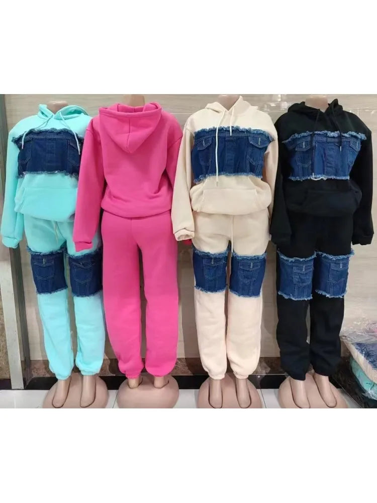 2 Piece Women Sets 2025 New Arrival Top And Pants Outfit.  L,xL, xxL