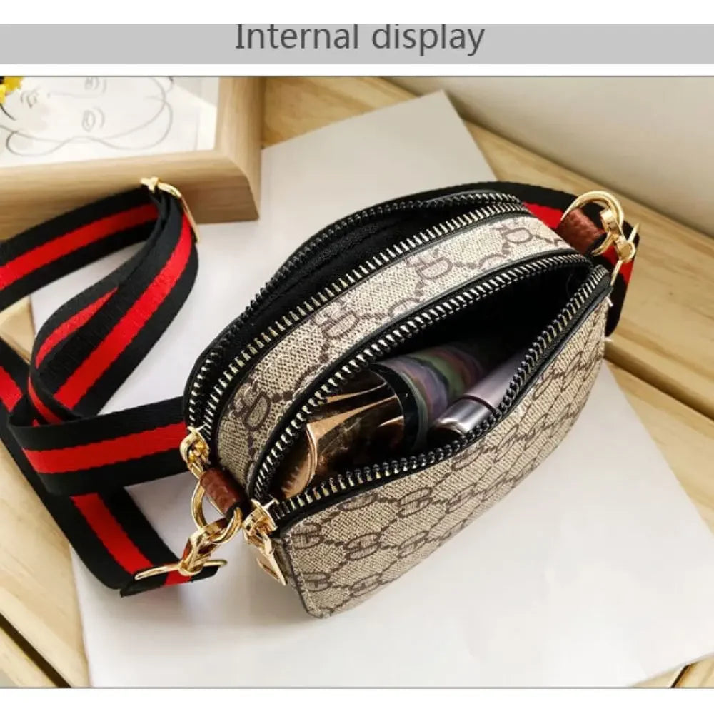 New Fashion Cute Mini Children's Waterproof PU Shoulder Cross-body Bag