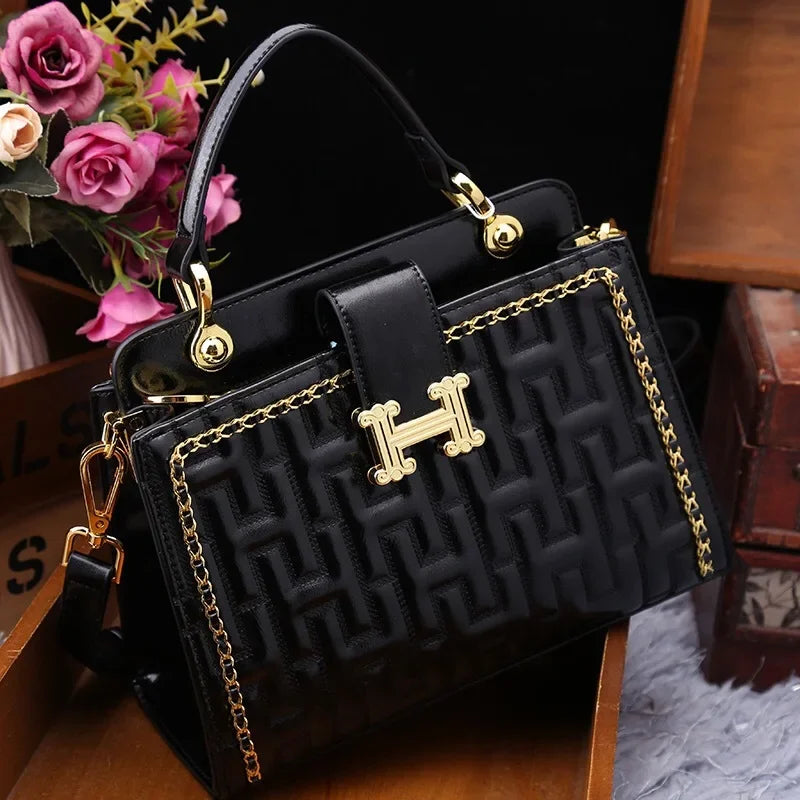 New Arrival High-End Genuine Leather Women's Fashionable Single Shoulder/ Cross-body Bag