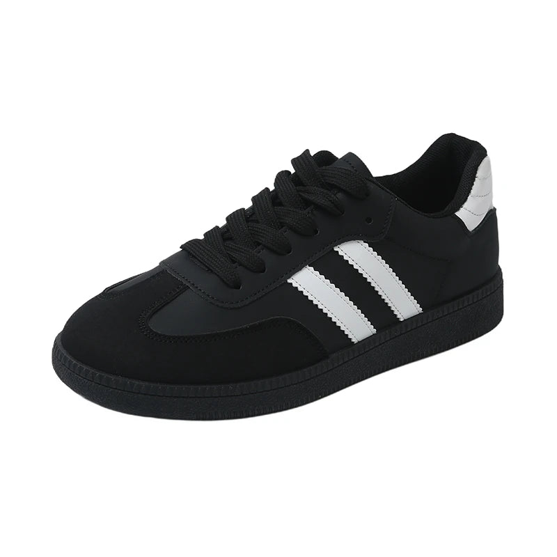 Women Sneakers Fashion Colours Lace-up Vulcanized Shoe Spring Autumn Outdoor Footwear.
