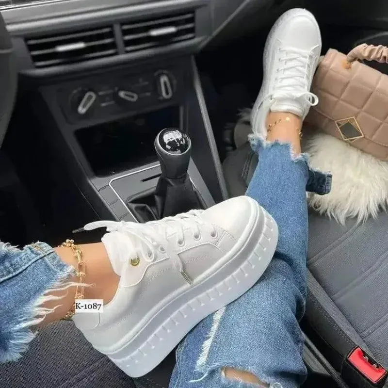Women's Soft Bottom Solid Colour Casual Shoes