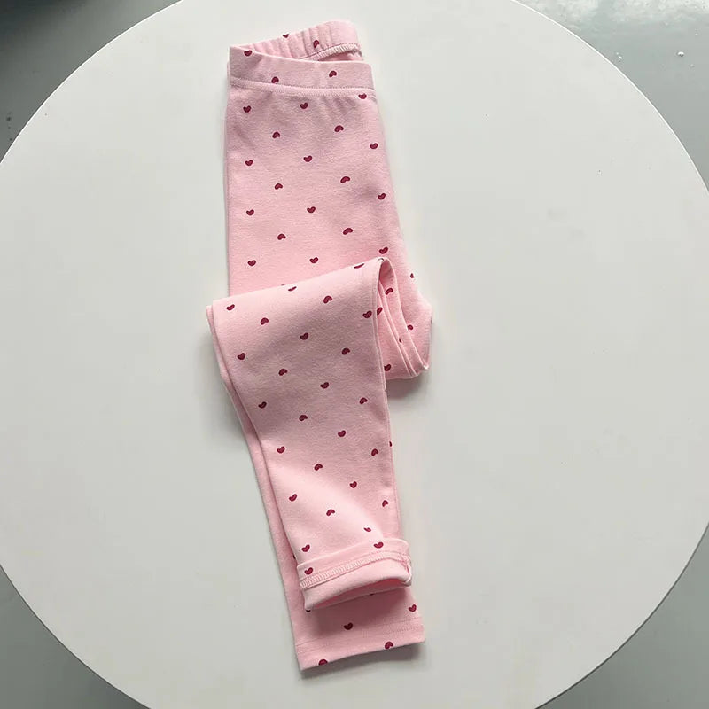 Girls Legging Autumn Winter Pants For Kids Thick Cotton Elastic Children Pants Versatile Slim Toddler Tights Baby Teen Clothing