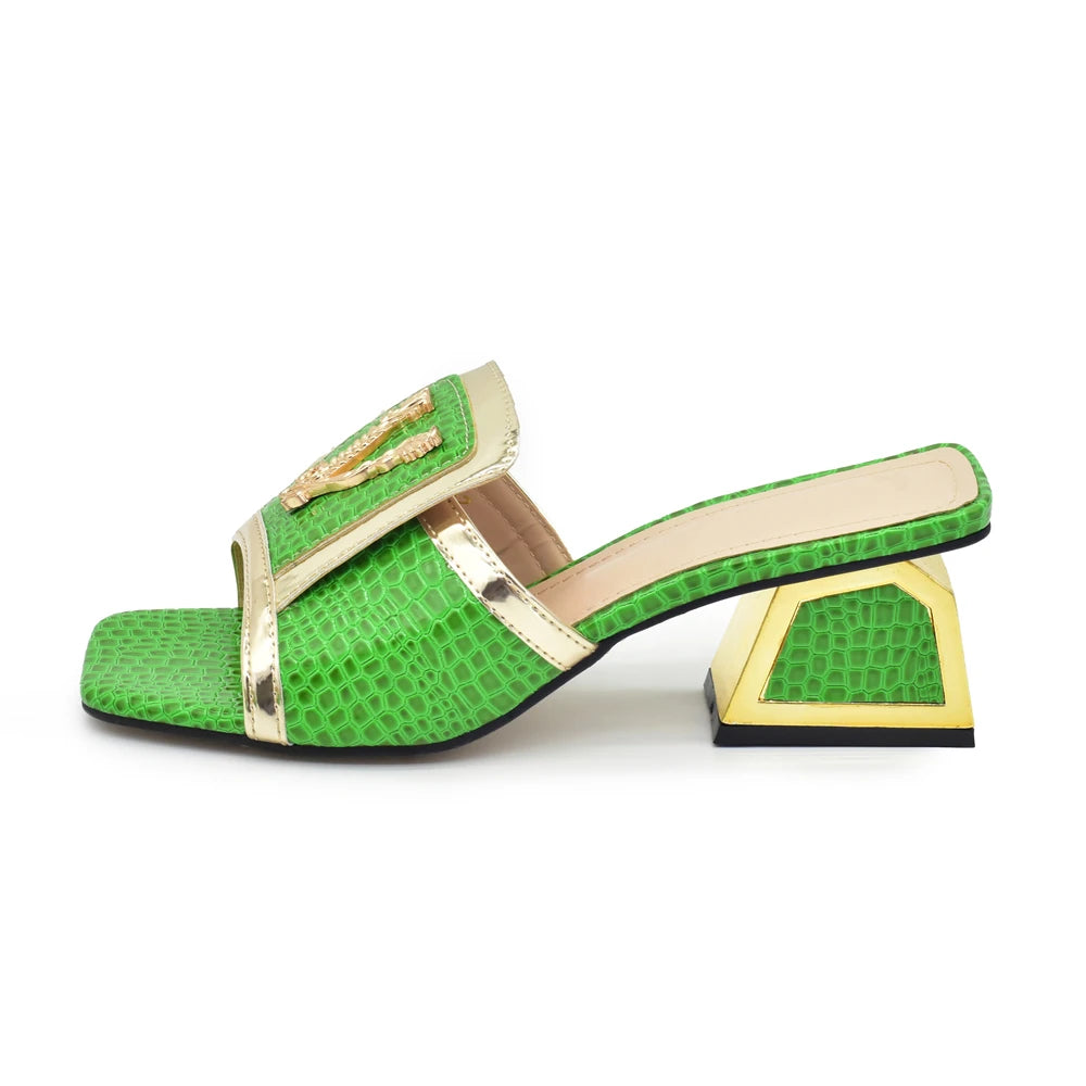 New Ladies Dress Shoes Decorated with open Toe Luxury Sandals