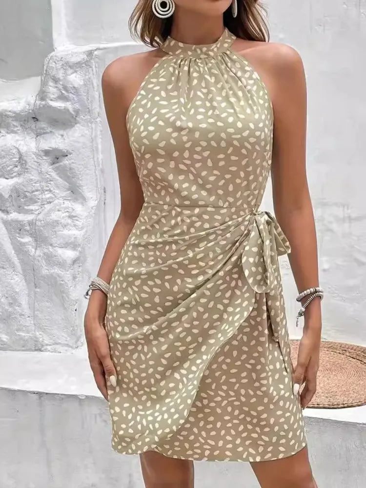 Women's Print Floral Dress Fashion Elegant Dress .  S-2X