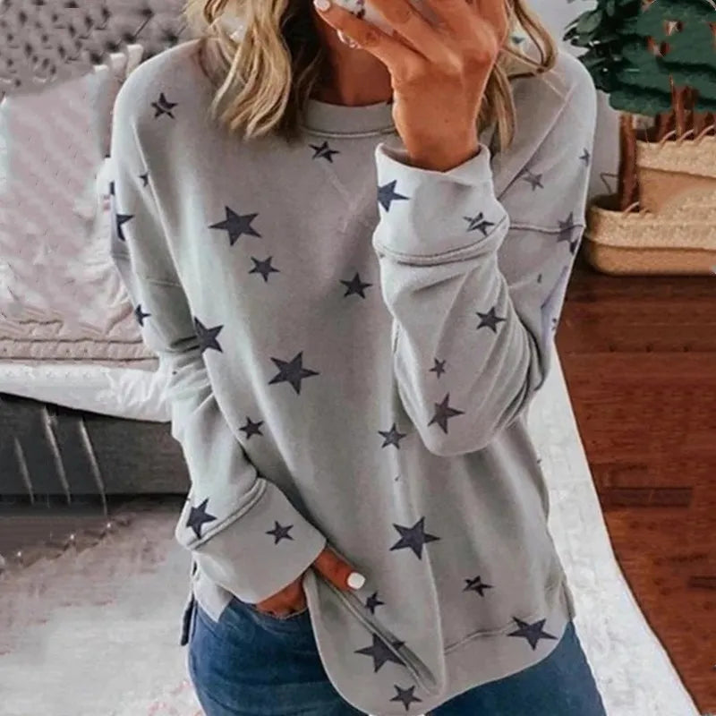 New Star Printing Fashion long-sleeved T-shirt.  S-5X
