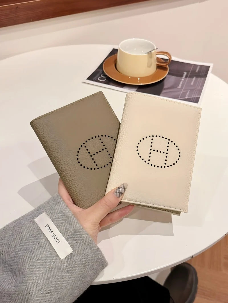 2025 Luxury-Style, Small-Sized Passport Holder, Women's Travel Card Bag, Integrated Wallet, Portable Document Storage Bag